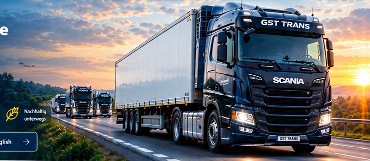Scania LKW von GST TRANS