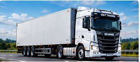 Scania Kofferauflieger